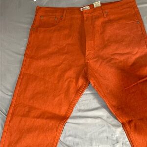 Men's Orange Pants